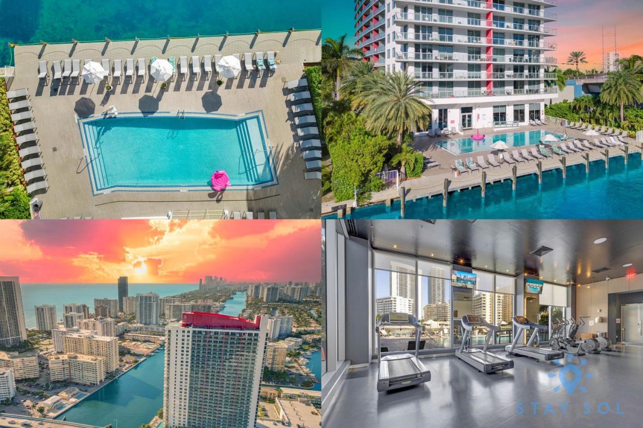 Upper Studio With Balcony,Pool And Gym, Near Beach Hallandale Beach Exteriör bild